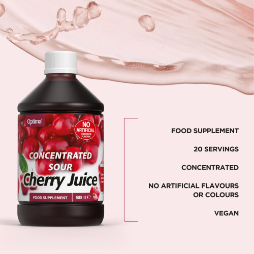 Optima Optima Sour Cherry Juice Concentrate, Natural, Vegan, No Artificial 2