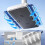 Sweeper Mop Auto Clamp with 7in Wide Microfibre Mop Head, Mini Mop 2