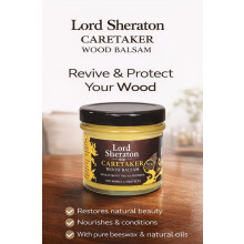 Lord Sheraton Caretaker Wood Balsam 125ml Clear– Natural Beeswax Enric