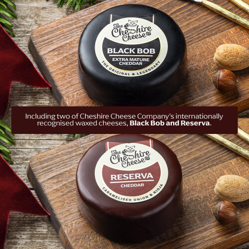 Indulgent Cheese, Wine and Chocolate Gift Set | Includes 2 Award 1