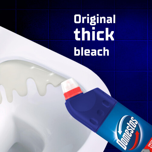 Domestos Domestos Original Thick Bleach disinfectant that eliminates 99.99% of 2