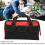 Red 16in Tool Storage Bag Wide Mouth Portable 4
