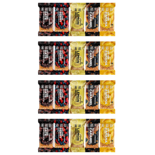 Getbuzzing Nut Free Oat Flapjack Bars with Nutrition Benefits – 1