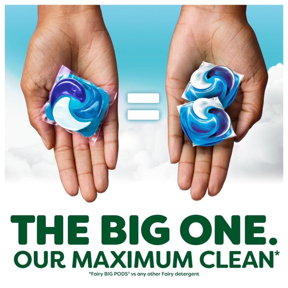 Fairy Non Bio The Big One Pods Washing Liquid Laundry Detergent Capas