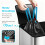 Teivio 70 Litre Strong Tall Kitchen Bin Liners with Tie Tap, 68 5