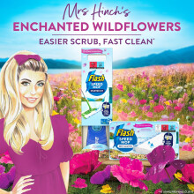Flash Speedmop Mrs Hinchs Wet Mop Head Floor Cleaner Starter Kit For C