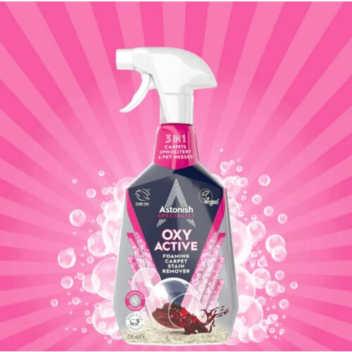 Astonish Astonish Specialist Oxy Active Foaming Carpet Stain Remover Spray, 1