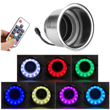Marine RGB LED Cup Holder for Cars