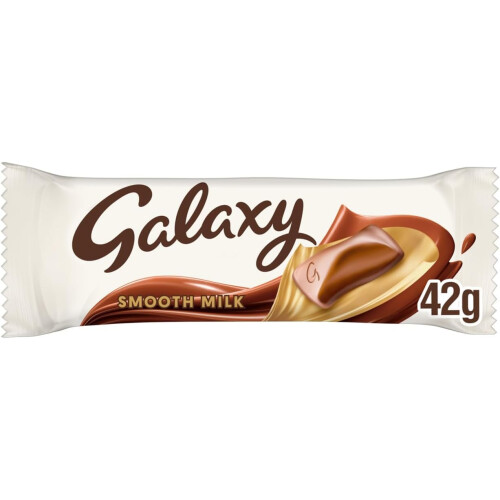 Galaxy Galaxy Smooth Milk Chocolate Multipack, 24 x 42g | Premium Creamy 1