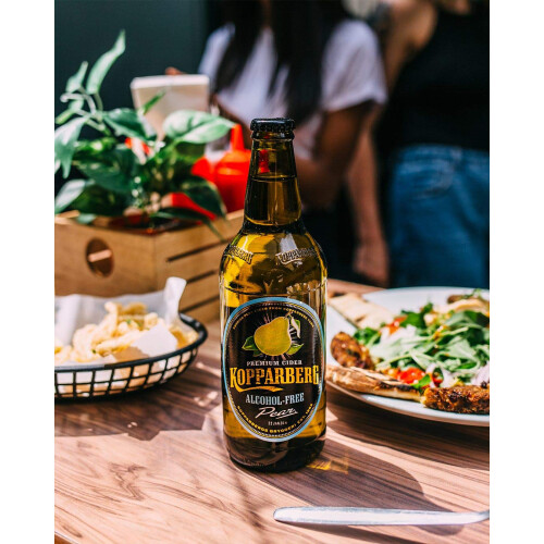 Kopparberg Alcohol Free Pear Cider 8x500ml Bottles 1