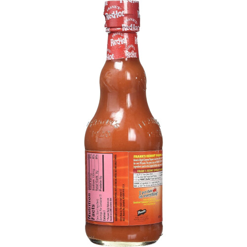 Frank's Redhot Original Cayenne Pepper Hot Sauce 354ml - Pack of 1