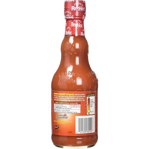 Frank's Redhot Original Cayenne Pepper Hot Sauce 354ml - Pack of 2
