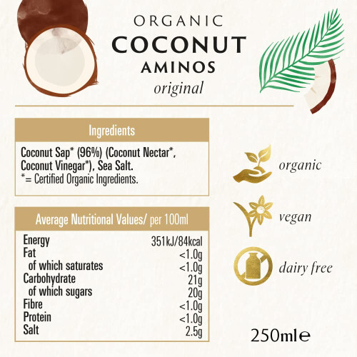 Biona Organic Original Coconut Aminos, 250ml 1