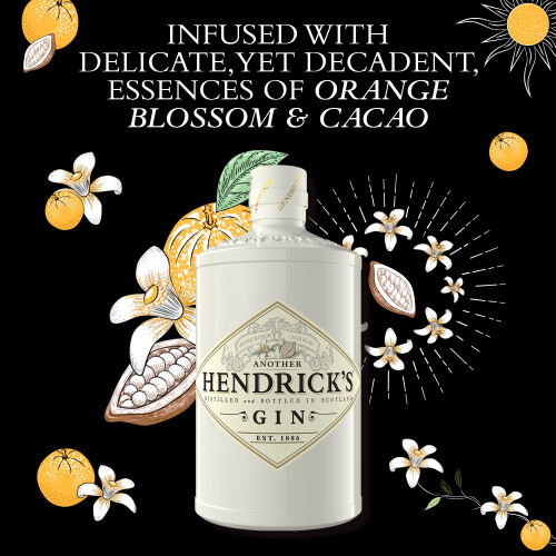 ANOTHER HENDRICKS Gin  Super Premium Gin  Infused with Orange Blossom 2