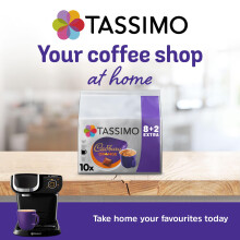 Tassimo Cadbury Orange Hot Chocolate Pods x10 Pack of 5 Total 50 Drink