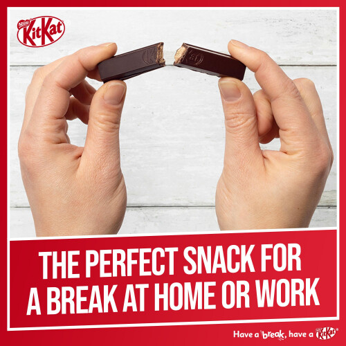 KitKat KitKat 2 Finger Dark Chocolate Biscuit Bars – 8 Pack (8 x 20.7 g) | 2