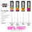 Zombie Fruit Bars, Variety Box (24 Bars, 4 Flavours - 2 Sweet, 2 2