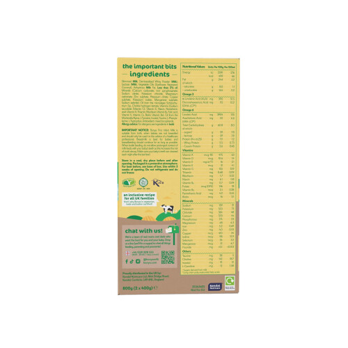 Bonya First Milk 800g (2 x 400g) 2