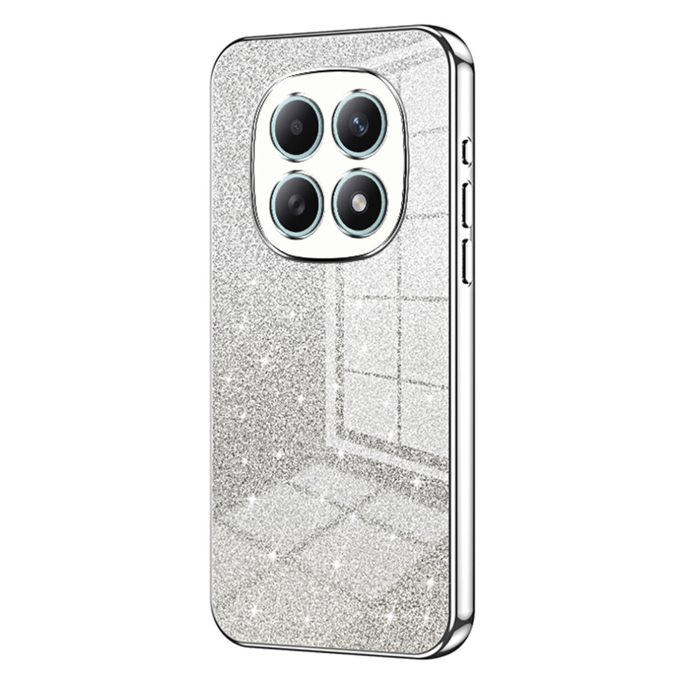 (Silver) For Xiaomi Poco M8 5G / Redmi Note 15 5G (Global) Case Electroplating Gradient Glitter Tpu Phone Cover Silver 6914295151498