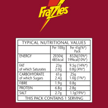 Smiths Frazzles Bacon Crisps PMP 41g RRP 49p Case of 30