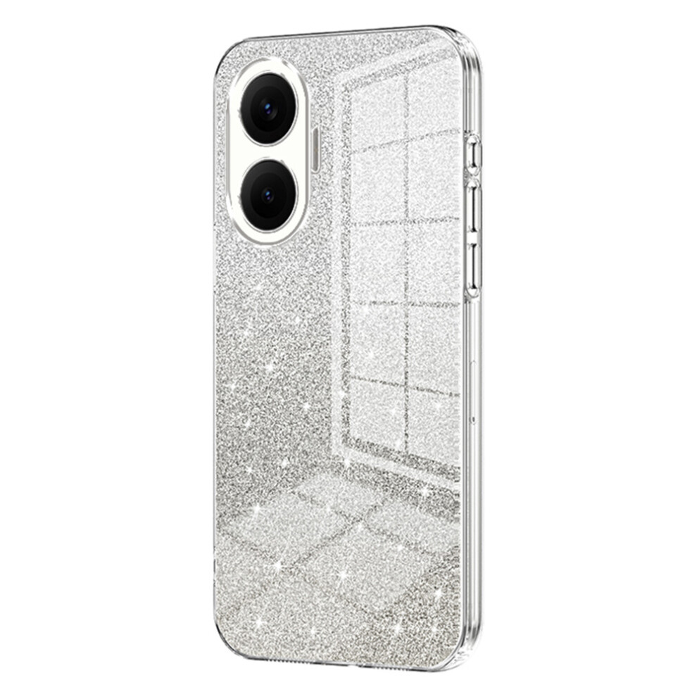 (Transparent) For Xiaomi Redmi Turbo 4 Pro 5G / Poco F7 5G Case Electroplating Gradient Glitter Tpu Phone Cover 6914297888927