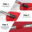 XIANGBIN Spin Mop Head Replacement Set Compatible with Vileda Turbo 2