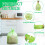 KITBEST Biodegradable Bin Liners 30L Tie Handle, Strong Compostable 4