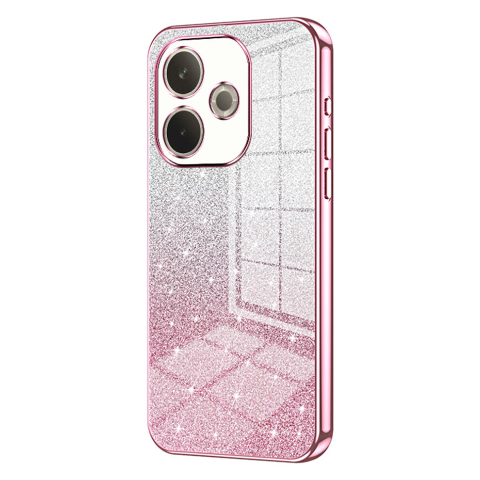 (Pink) Phone Case For Oppo A5 Pro 4G (Global) / A5 Pro 5G (Global) / A5 Energy 5G (China) Electroplating Gradient Glitter Tpu C Pink 6914295762212