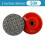 M14 Thread 2 Polegadas 50mm Almofadas de Polimento Manual de Diamante Almofadas de Lixa Galvanizadas Disco de Moagem, 50 2