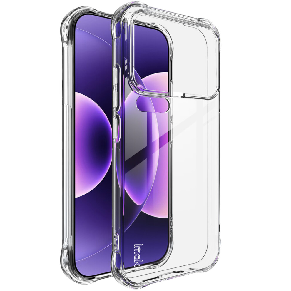 (Transparent) Imak For Xiaomi 17 Pro Case Tpu Phone Cover Airbag Shockproof Protection 6914295325639