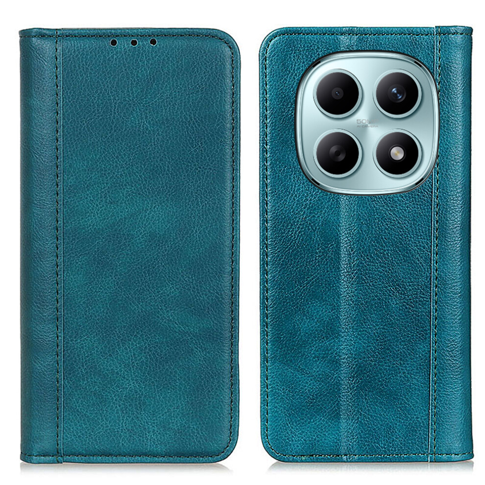 (Green) For Xiaomi Poco M8 5G / Redmi Note 15 5G (Global) Stand Case Split Leather Litchi Texture Wallet Phone Cover Green 6914292776632