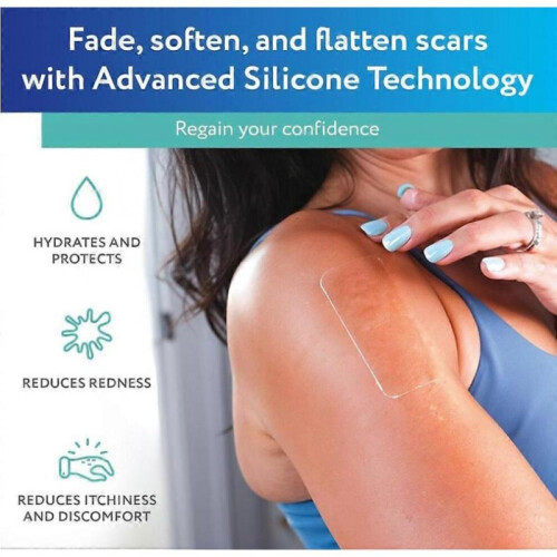 (2 box) 1-5X Scar Away Silicone Scar Sticker, Suitable for Scars 1