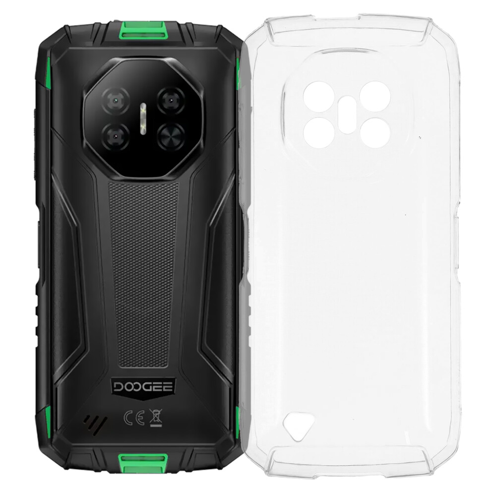(Transparent) For Doogee Fire 3 Pro Case Soft Tpu Drop Protection Phone Cover 6914298180860