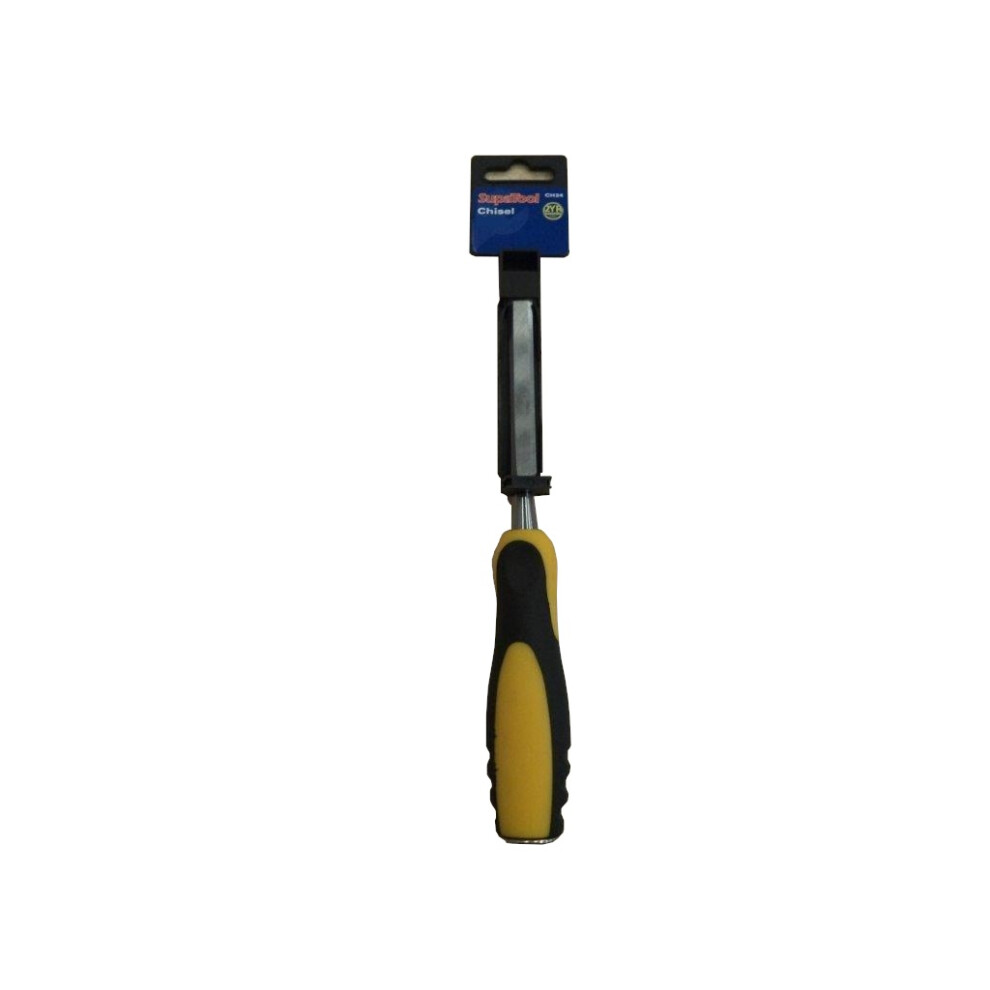 (30Mm, Yellow/Black/Silver) Supatool Carbon Steel Chisel 5059444063596