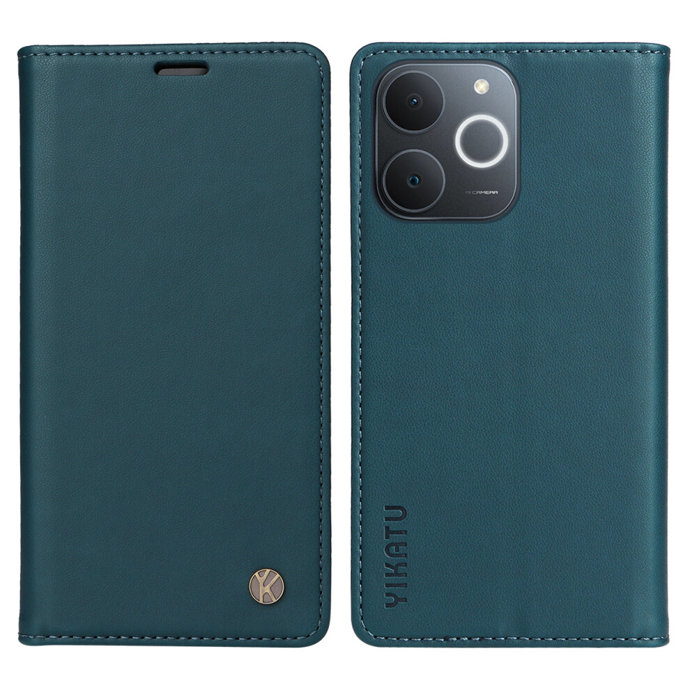(Green) Yikatu For Realme Narzo 80 Lite 4G / Realme Note 70T 4G / Realme Note 70 4G / Realme C71 4G (India) Phone Cases Magneti Green 6914290147489
