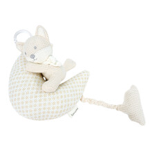 Lightweight Baby Developmental Toy Auditory Stimulation Hanging Bell Cotton Waffle b f