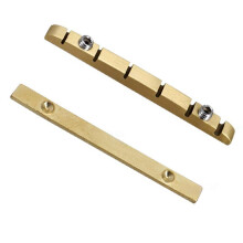 Heavy Type Brass Nut for 6 String Guitars Adjustable String Action 3.5mm Height