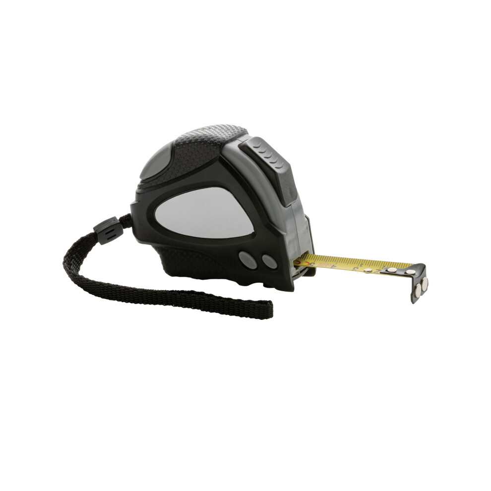 (8M X 25Mm, Black) Xd Collection Recycled Plastic Tape Measure 5063750068398