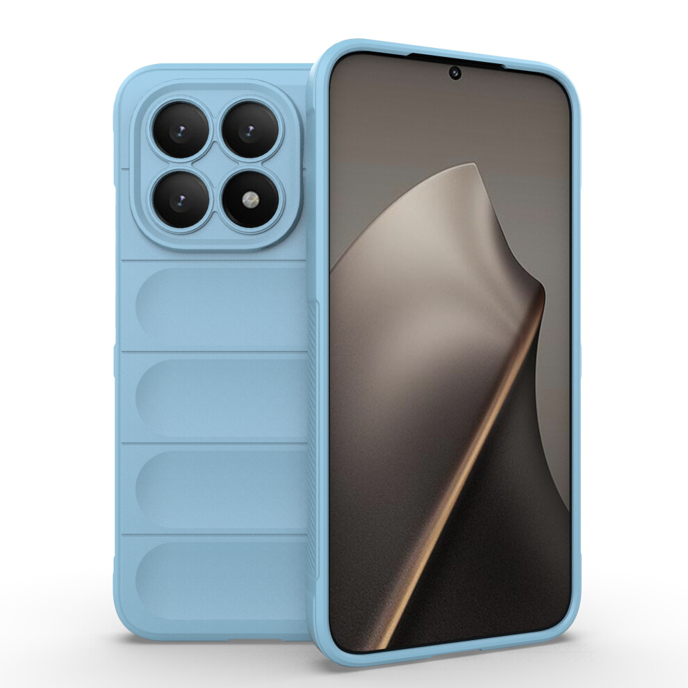 (Baby ) For Xiaomi 15T Case Anti-Drop Soft Tpu Rugged Phone Back Cover Blue 6914295318105