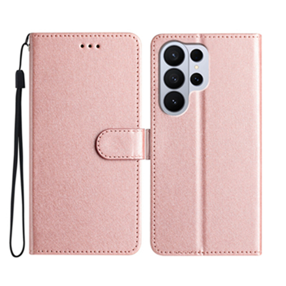 (Rose ) For Samsung Galaxy S26 Ultra Wallet Case Leather Folio Phone Cover Magnetic Clasp Gold 6914298364246