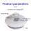 4X PièGe à Puces Sticky Dome Bedbug Get Rid PièGe à Puces Multifonctionnel RéGlable PiéGeage Lampe Catcher pour Puces Bedbug 4