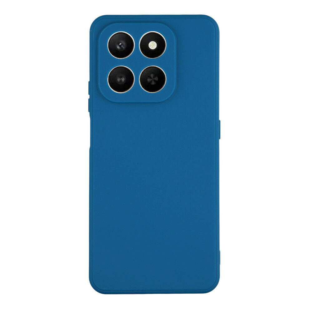 (Sapphire) For Honor X7d 5G Case Precise Cutouts Straight Edge Tpu Shockproof Phone Cover Blue 6914294204720