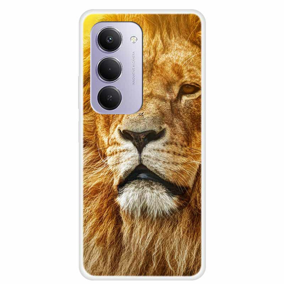 (Lion) Tpu Case For Xiaomi Redmi 15 4G (Eu) (171Mm) Pattern Printing Anti Fall Phone Back Cover 6914294299320