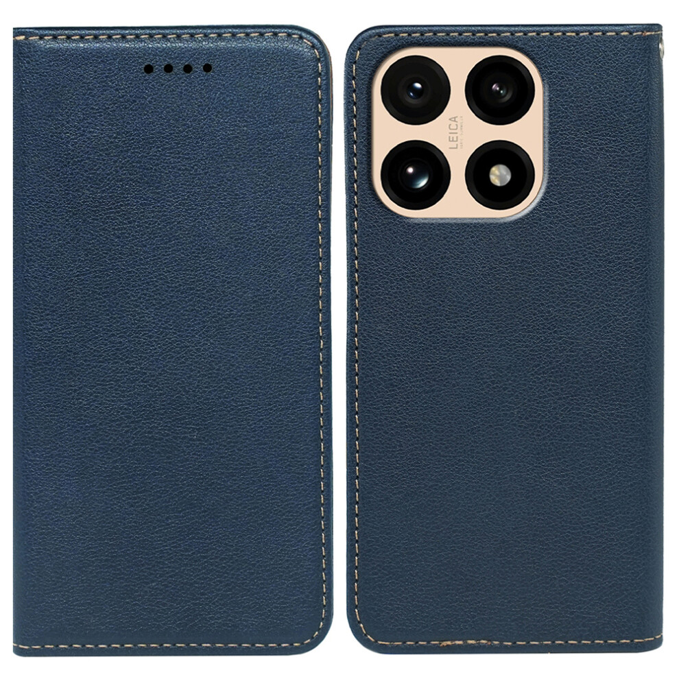 (Blue) For Xiaomi 15T Case Wallet Rfid Blocking Leather Phone Cover Strong Magnetic Closure Blue 6914291217730