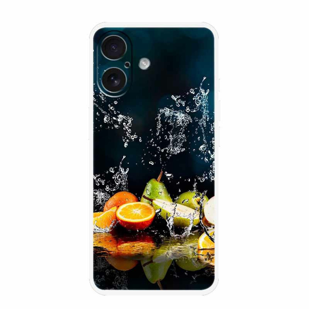 (Pear) For Iphone 17 Case Tpu Pattern Printed Shockproof Phone Cover 6914292408441