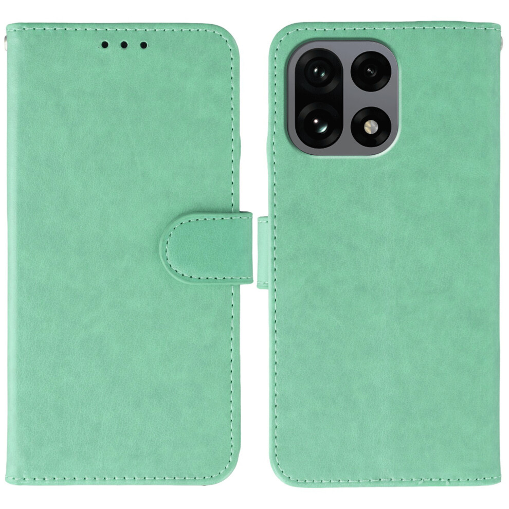 (Green) For Oneplus 15 5G Case Pu Leather Flip Wallet Phone Cover With Strap Green 6914299883623