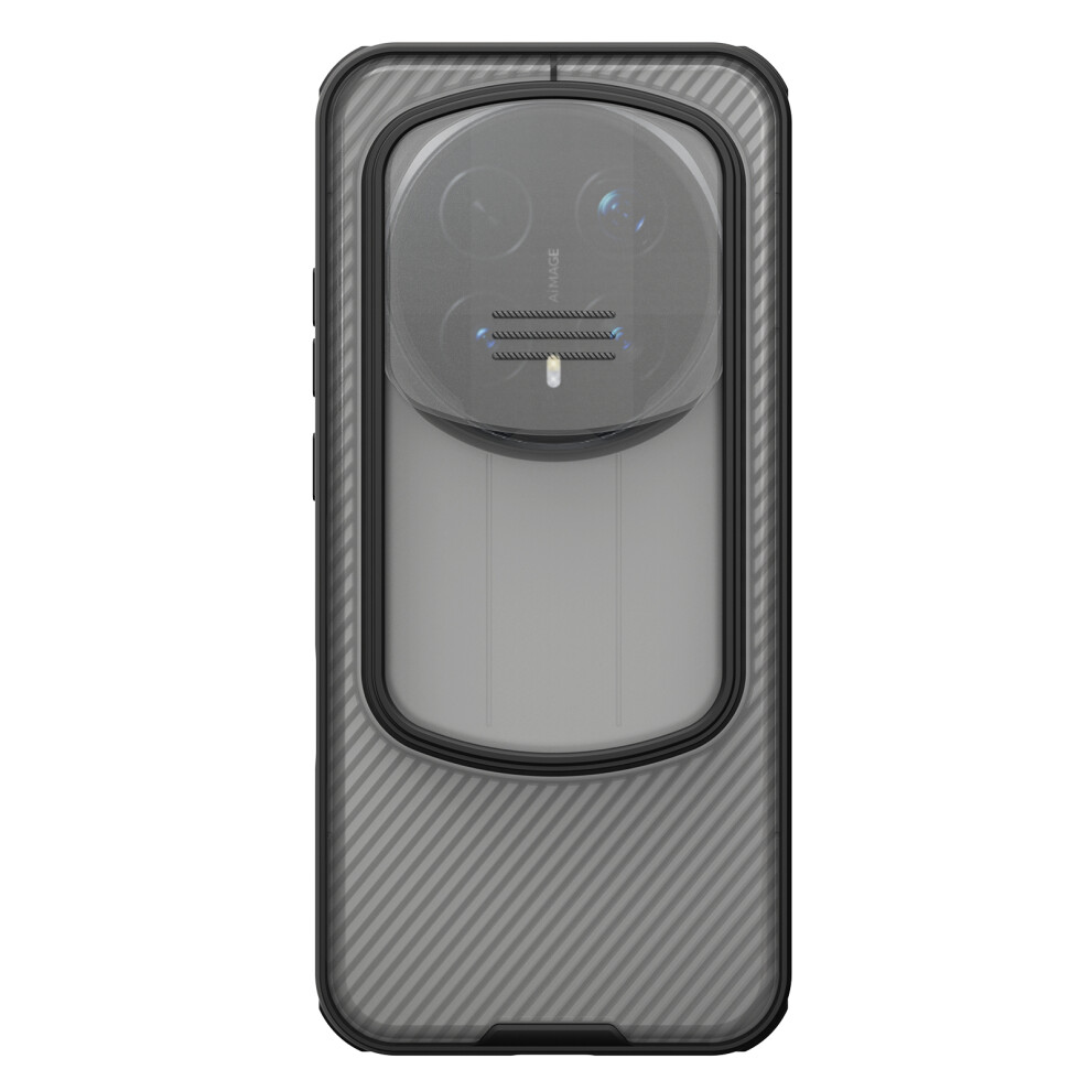 (Transparent ) Nillkin Camshield Pro Series For Honor Magic8 Pro 5G Case Tpu + Pc Phone Cover With Camera Slider Black 6914293747624