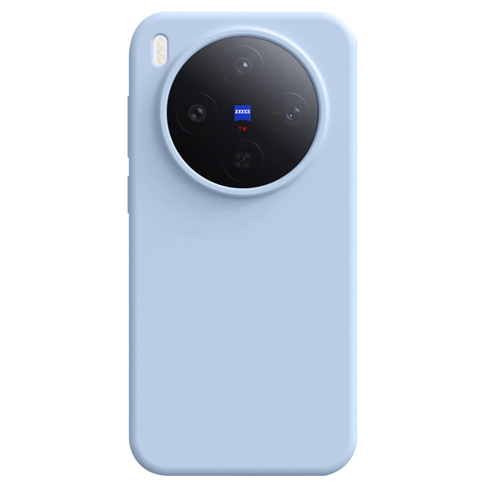 (Baby ) For Vivo X300 5G Case Skin-Friendly Liquid Silicone + Pc Phone Cover Blue 6914290921928