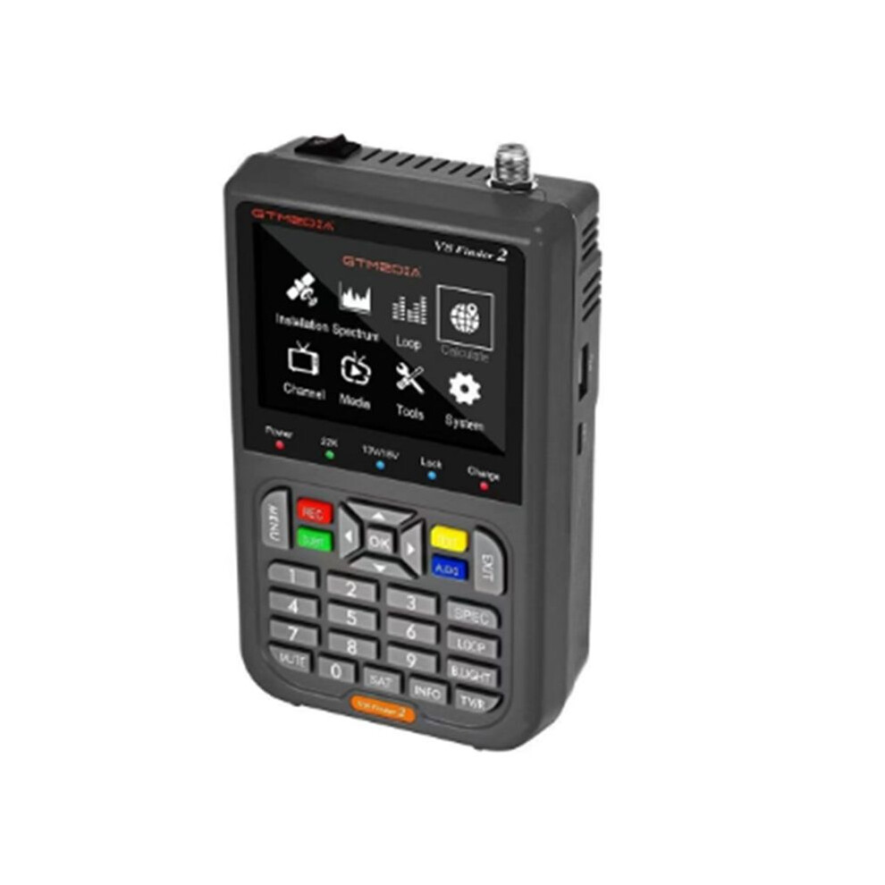 Gtmedia V8 Sat Finder 2 Hd Dvb-T2 Satellite Signal Satfinder Dvb-S2x/S2/S/T2/T/C Auto Calculate Angle Of Az,El 6031658641813