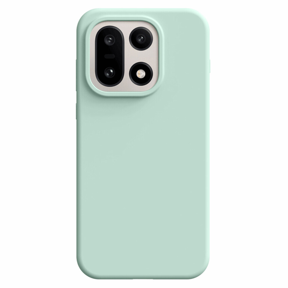 (Light ) For Oneplus 15 5G Case Skin-Friendly Liquid Silicone + Pc Phone Cover Green 6914295294225